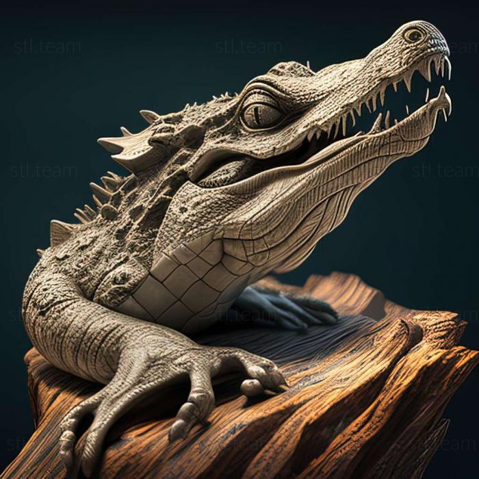 3D model Polonosuchus (STL)